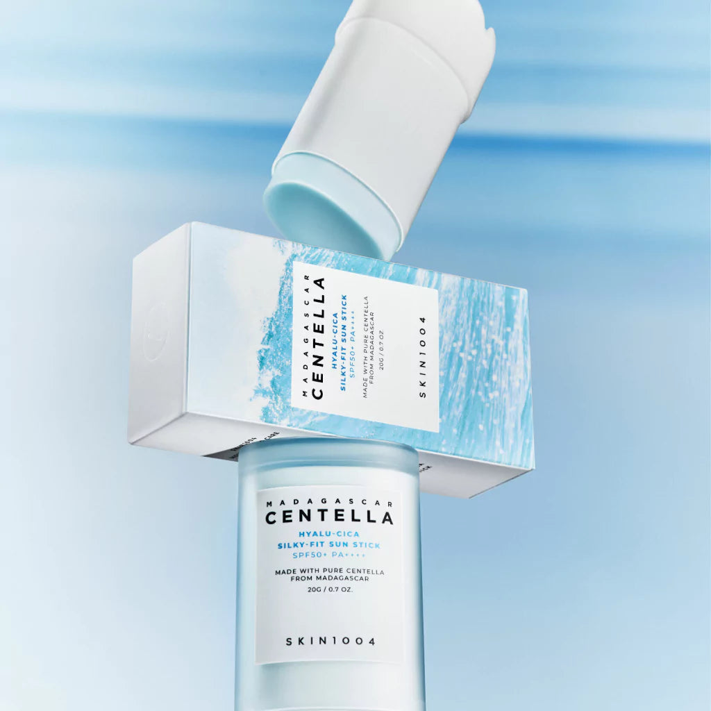 Protetor Facial Bastão Skin1004 Hyalu-Cica Silky Fit Sun FPS50+ PA++++ 20g